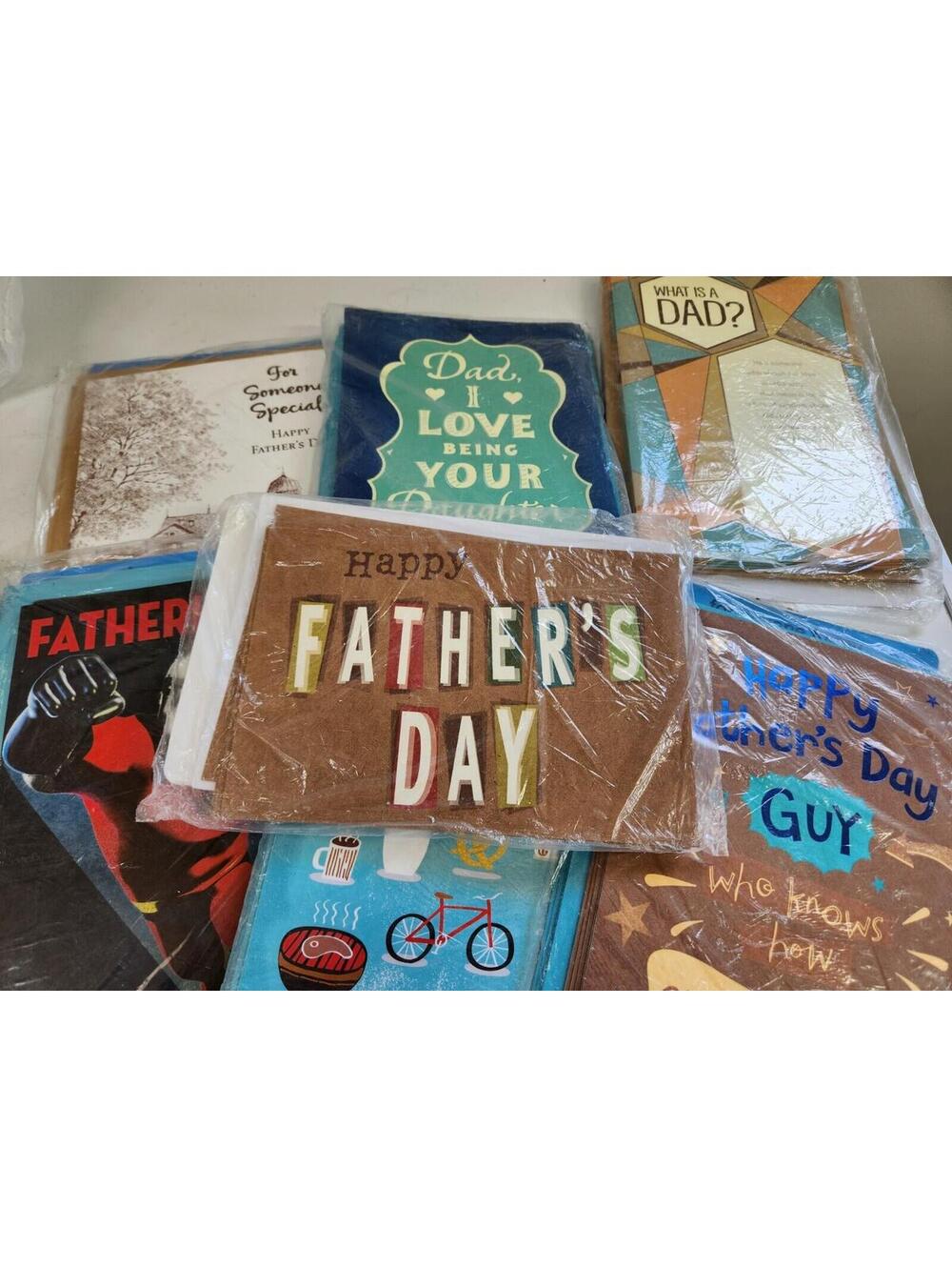 Father's Day Greeting Card Lot - 7 Packs - 42 Cards Total